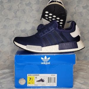 Adidas NMD R1 Collegiate Navy Mesh Sz. M 7.5